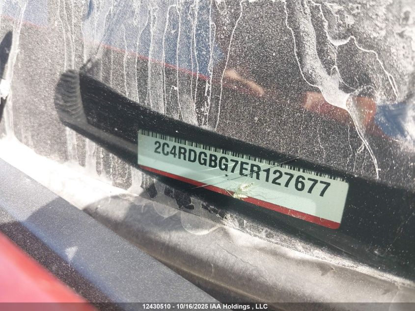 2014 Dodge Grand Caravan Se/Sxt VIN: 2C4RDGBG7ER127677 Lot: 12430510