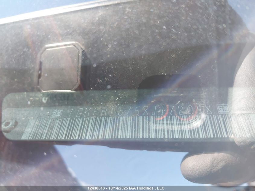 2008 GMC Acadia Sle VIN: 1GKER13758J172058 Lot: 12430513