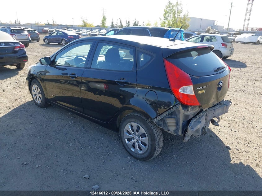 2015 Hyundai Accent Gl VIN: KMHCT5AE9FU220505 Lot: 12416612X