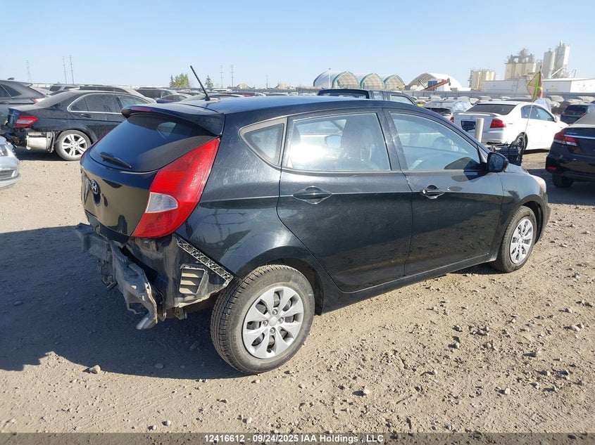 2015 Hyundai Accent Gl VIN: KMHCT5AE9FU220505 Lot: 12416612X