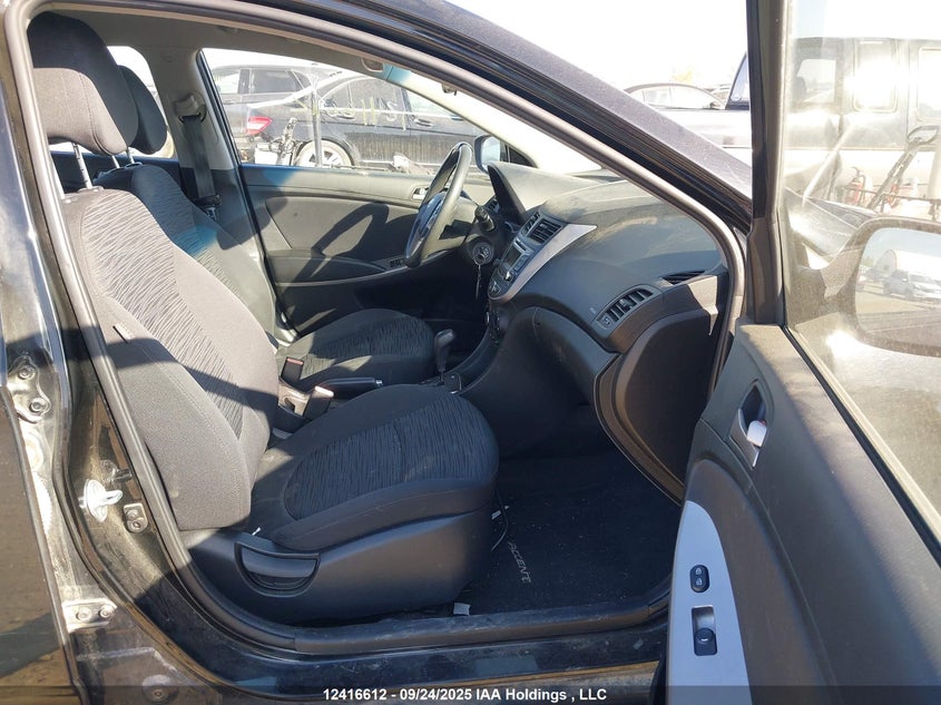 2015 Hyundai Accent Gl VIN: KMHCT5AE9FU220505 Lot: 12416612X