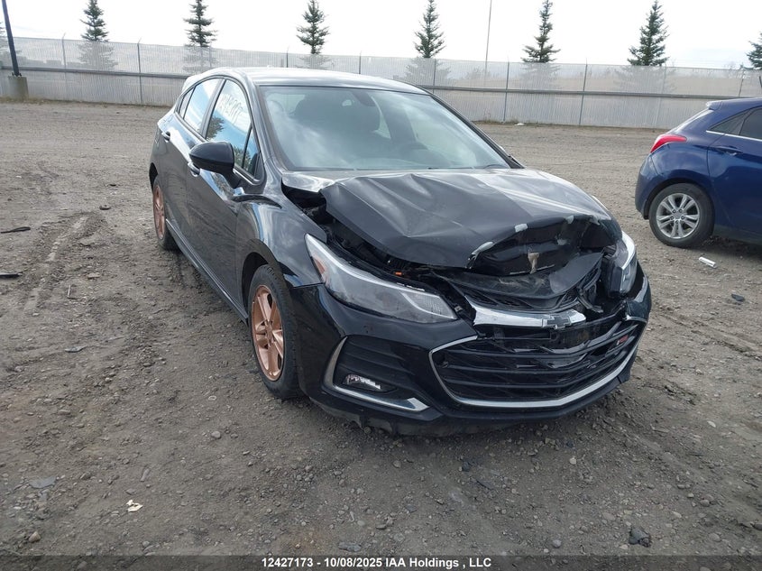 3G1BE6SM3KS554151 2019 Chevrolet Cruze Lt auction photo 1