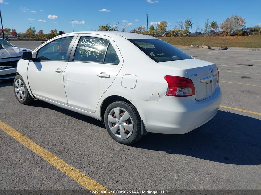 2008 Toyota Yaris VIN: JTDBT923881269140 Lot: 12423406X
