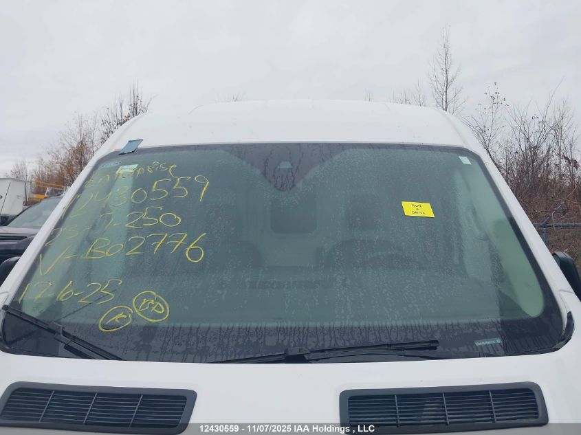 2023 Ford Transit T-250 VIN: 1FTBR1C84PKB02776 Lot: 12430559