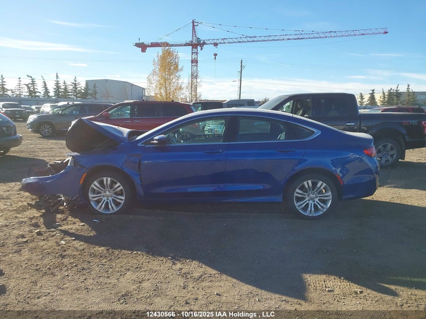 2015 Chrysler 200 Limited VIN: 1C3CCCAG1FN731201 Lot: 12430566