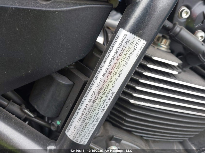 ML0KAFPMXMT004630 2021 DUCATI SCRAMBLER photo no. 14