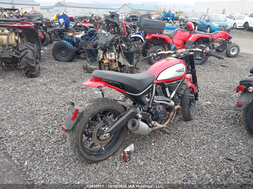ML0KAFPMXMT004630 2021 DUCATI SCRAMBLER photo no. 4