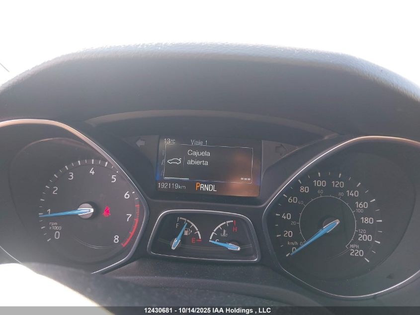 2017 Ford Focus Se VIN: 1FADP3K29HL325890 Lot: 12430681