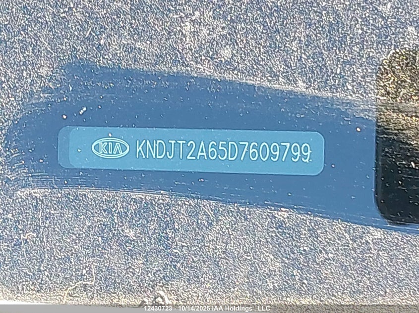 KNDJT2A65D7609799 2013 KIA SOUL photo no. 9