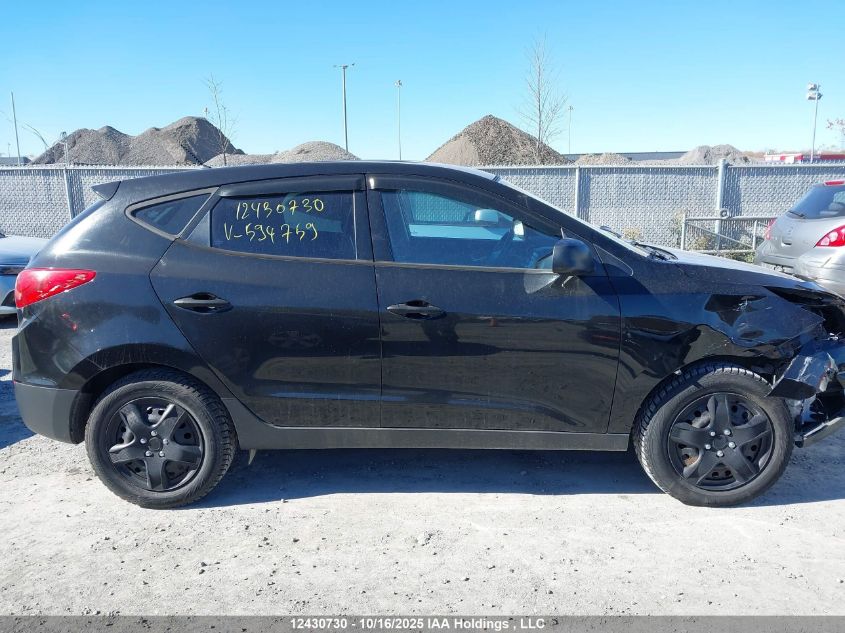 2013 Hyundai Tucson VIN: KM8JT3AB4DU594759 Lot: 12430730