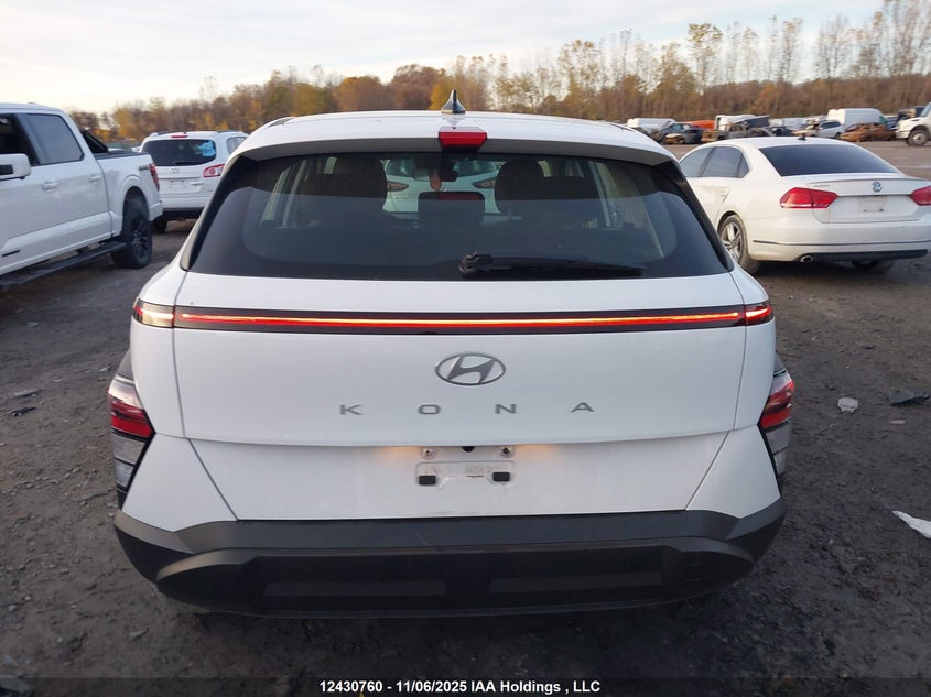 2024 Hyundai Kona Se VIN: KM8HA3ABXRU089630 Lot: 12430760