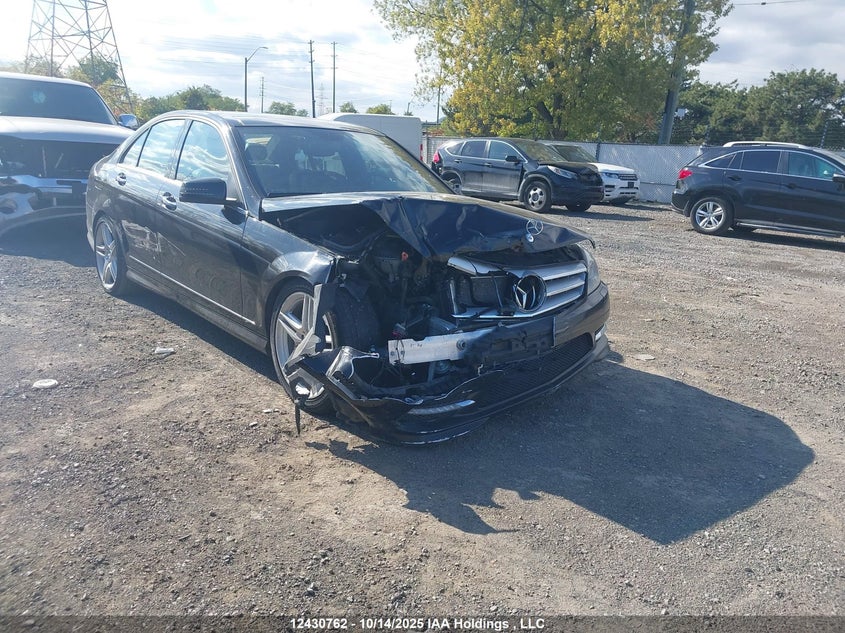 WDDGF8HB1BA514542 2011 Mercedes-Benz C 350 4Matic auction photo 1