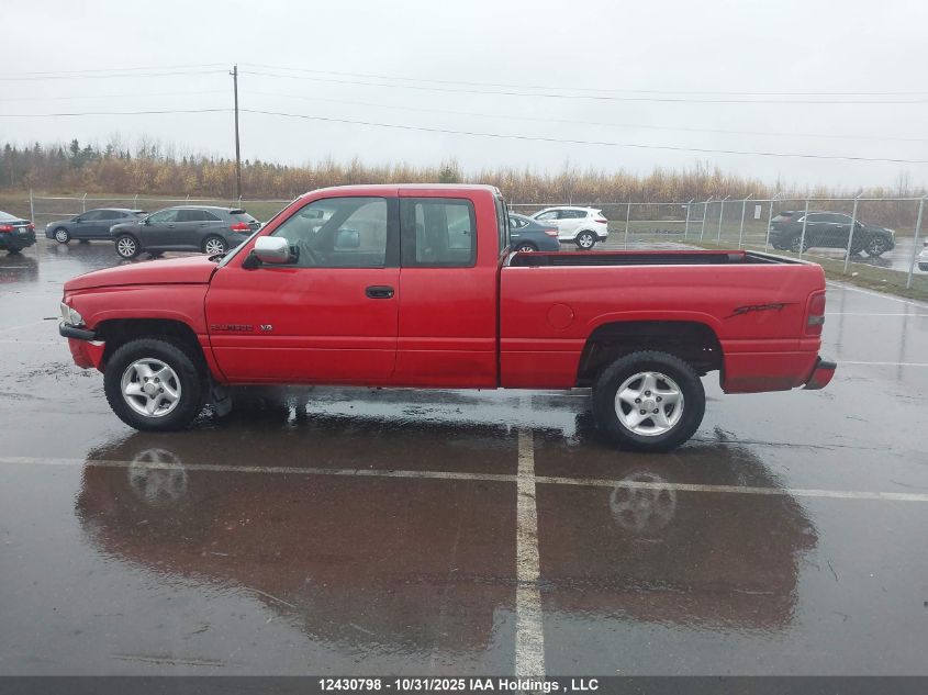 1996 Dodge Ram 1500 VIN: 3B7HC13Z7TG178594 Lot: 12430798