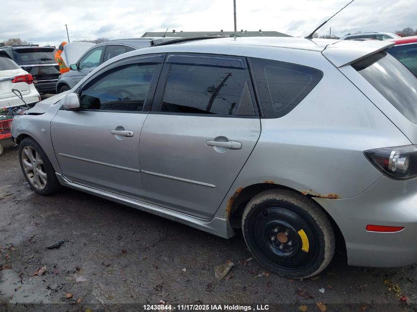 2008 Mazda 3 Hatchback VIN: JM1BK343881858556 Lot: 12430844