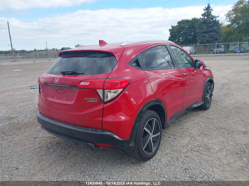 3CZRU6H28NM105145 2022 HONDA HR-V photo no. 4