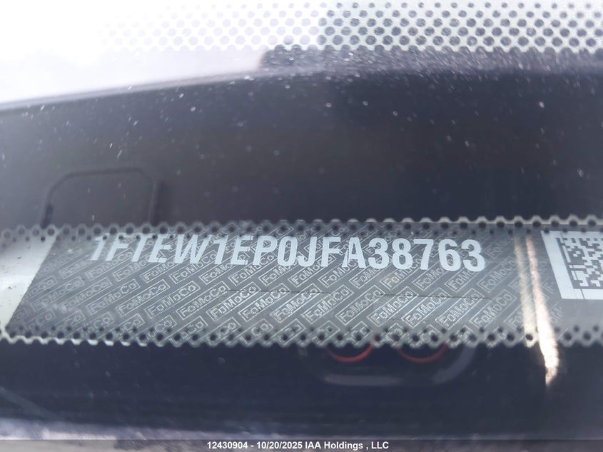 1FTEW1EP0JFA38763 2018 FORD F-150 photo no. 20