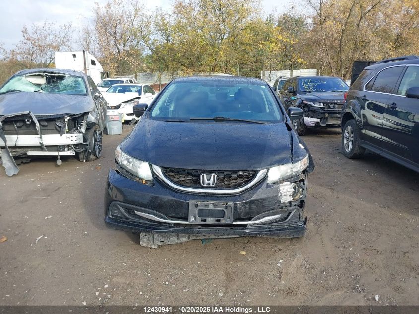 2014 Honda Civic Lx VIN: 2HGFB2F52EH043603 Lot: 12430941