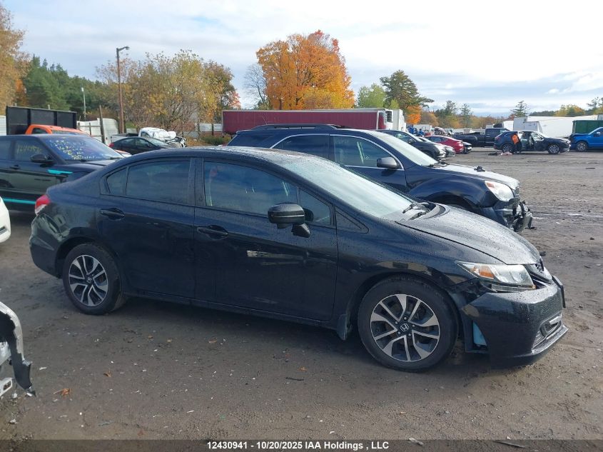 2014 Honda Civic Lx VIN: 2HGFB2F52EH043603 Lot: 12430941