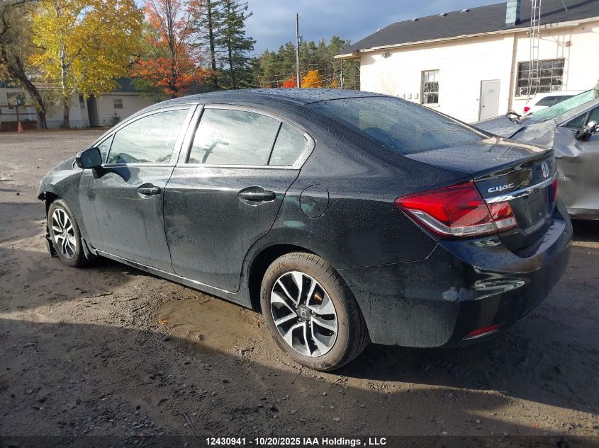 2014 Honda Civic Lx VIN: 2HGFB2F52EH043603 Lot: 12430941