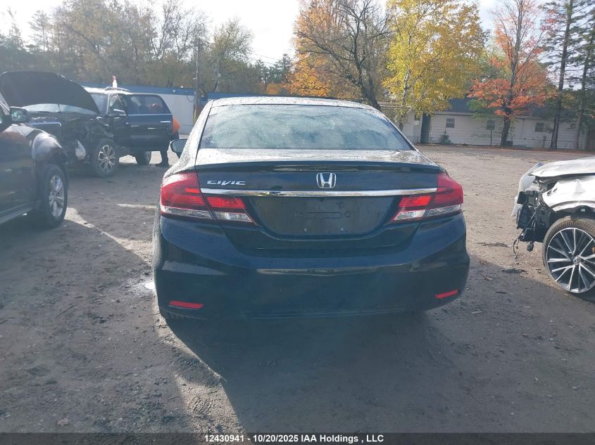 2014 Honda Civic Lx VIN: 2HGFB2F52EH043603 Lot: 12430941