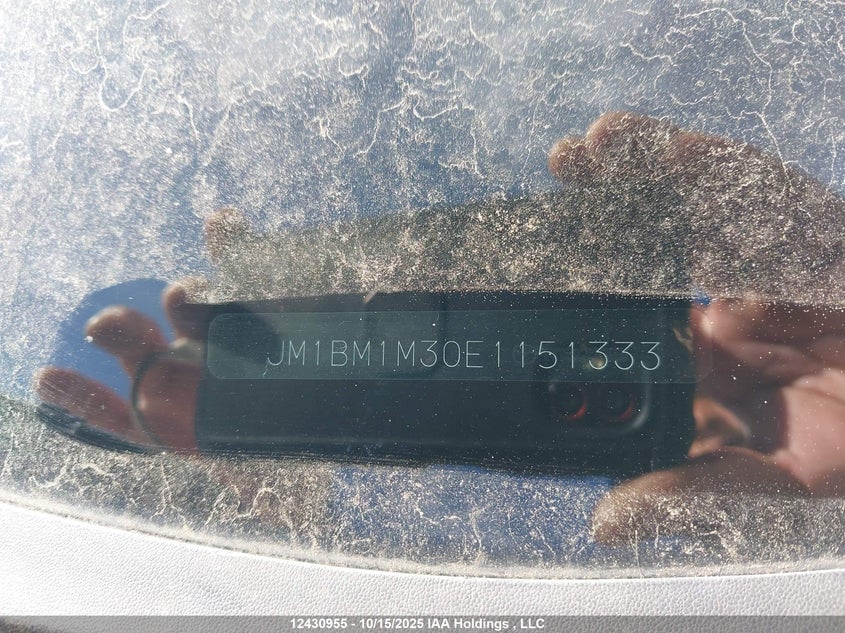 2014 Mazda Mazda3 Gt-Sky VIN: JM1BM1M30E1151333 Lot: 12430955