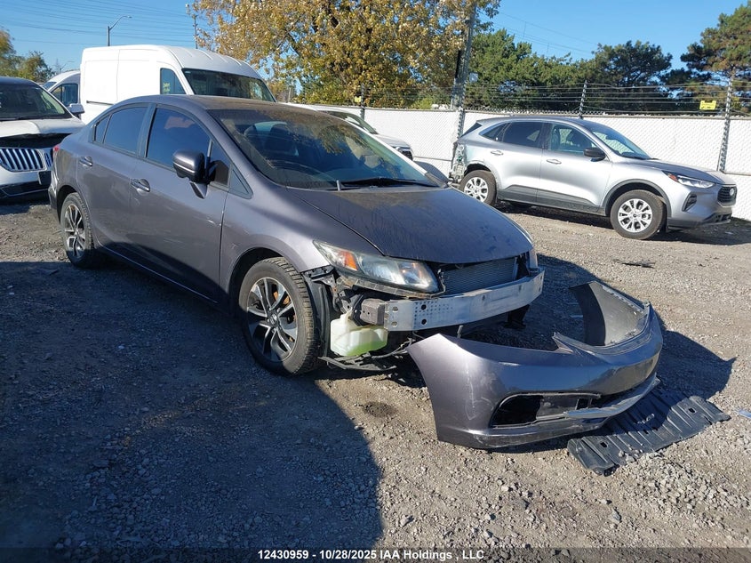2HGFB2F53EH011064 2014 Honda Civic Lx auction photo 1