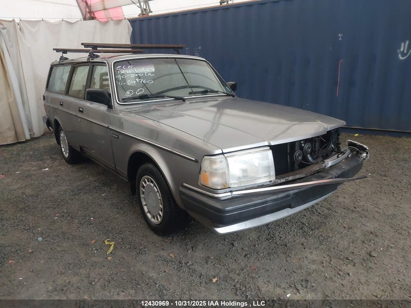 YV1AX8855L1849760 1990 Volvo 240 Dl auction photo 1