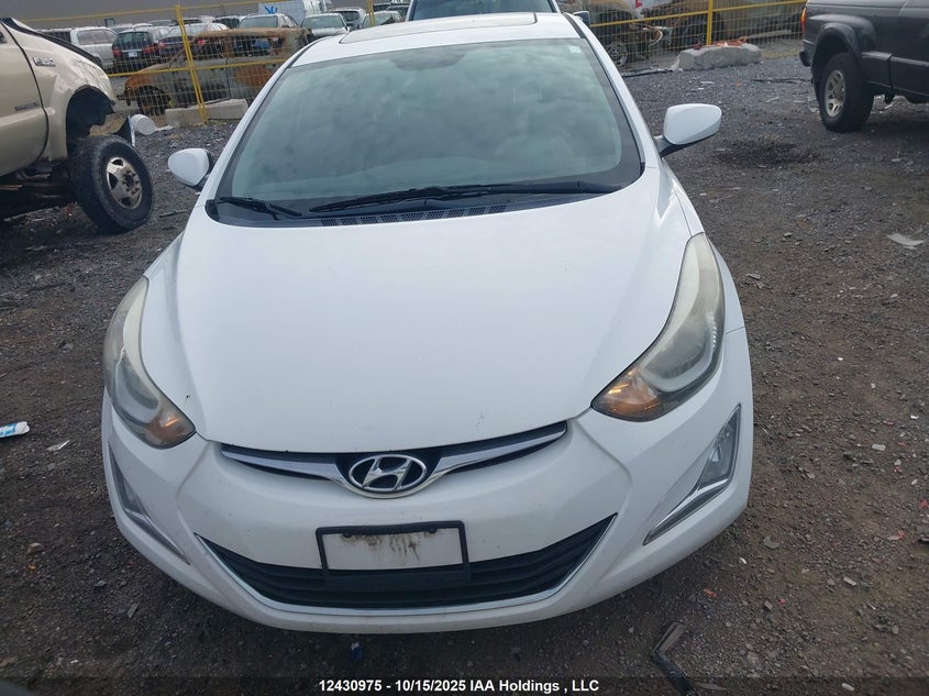 KMHDH4AEXGU628500 2016 HYUNDAI ELANTRA photo no. 12