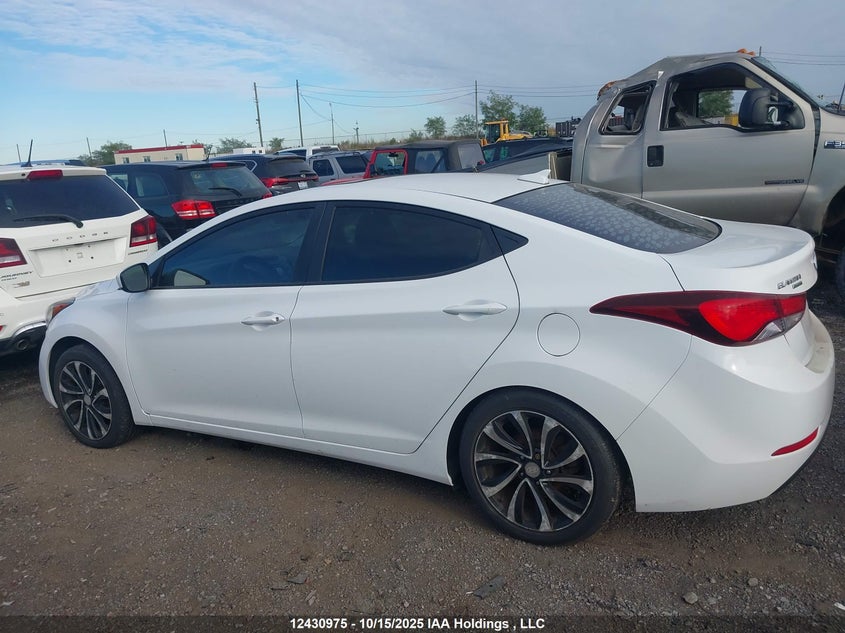 KMHDH4AEXGU628500 2016 HYUNDAI ELANTRA photo no. 14