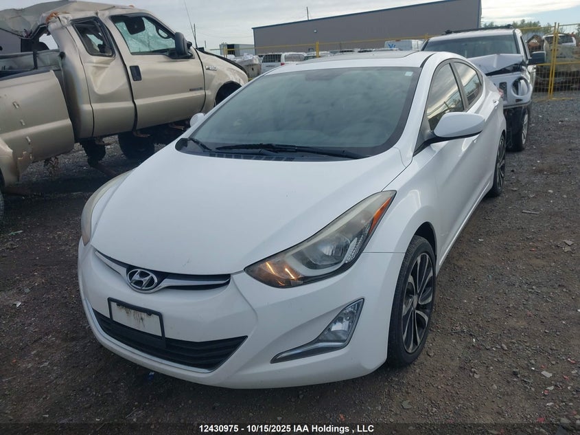 KMHDH4AEXGU628500 2016 HYUNDAI ELANTRA photo no. 2