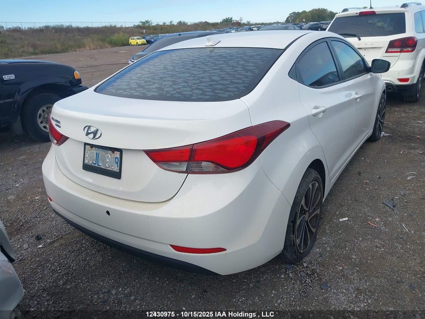 KMHDH4AEXGU628500 2016 HYUNDAI ELANTRA photo no. 4