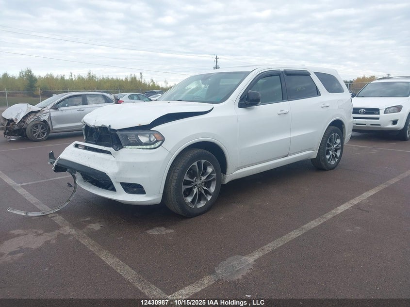 1C4RDJDG3KC721911 2019 DODGE DURANGO photo no. 2