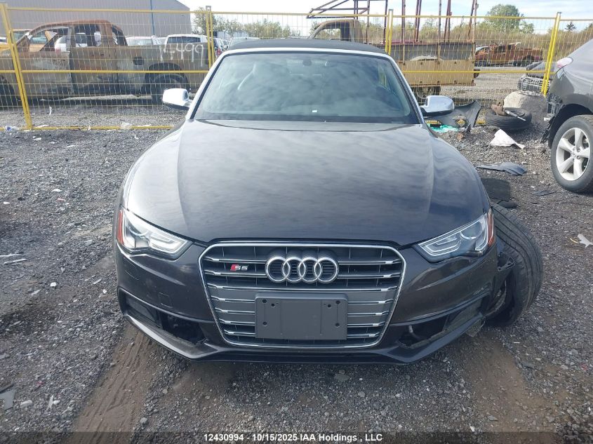 2014 Audi S5 3.0 Technik VIN: WAULGBFH2EN006715 Lot: 12430994