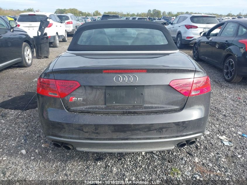 2014 Audi S5 3.0 Technik VIN: WAULGBFH2EN006715 Lot: 12430994