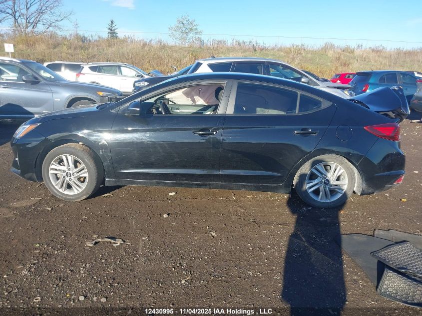 2019 Hyundai Elantra Preferred VIN: KMHD84LF3KU848821 Lot: 12430995