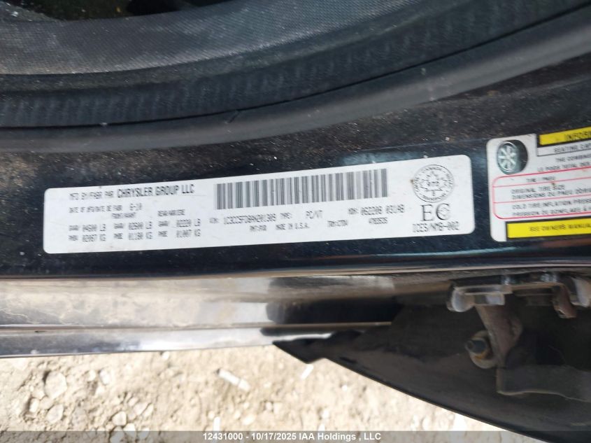 2010 Chrysler Sebring Limited VIN: 1C3CC5FD8AN201309 Lot: 12431000