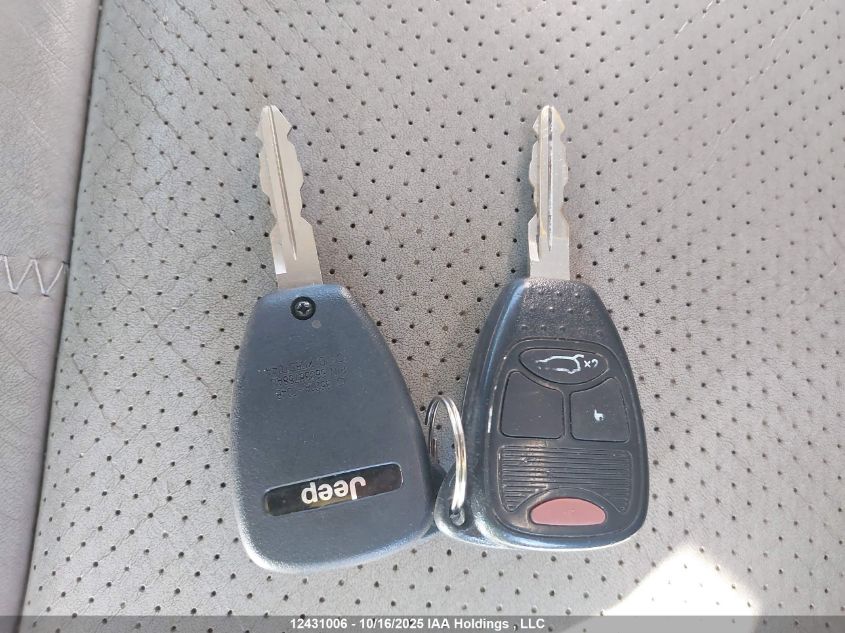 2006 Jeep Commander Limited VIN: 1J8HG58N76C161697 Lot: 12431006