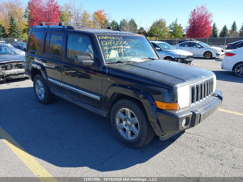 1J8HG58N76C161697 2006 Jeep Commander Limited auction photo 1