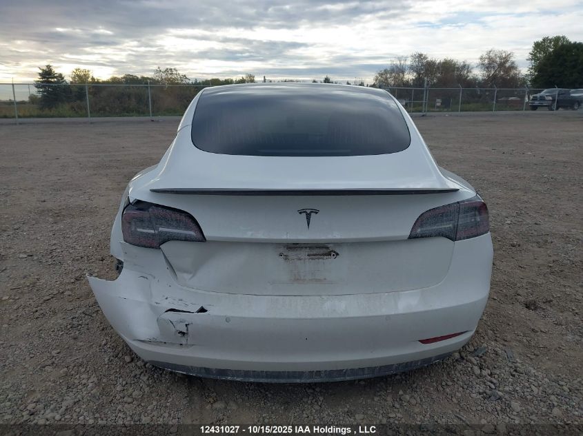 2020 Tesla Model 3 Standard Range Plus VIN: 5YJ3E1EA3LF794214 Lot: 12431027