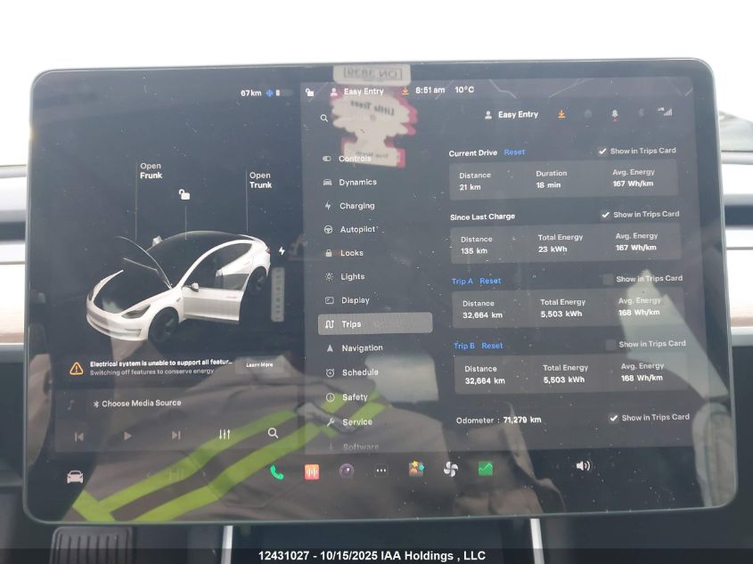 2020 Tesla Model 3 Standard Range Plus VIN: 5YJ3E1EA3LF794214 Lot: 12431027