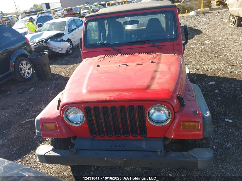 1997 Jeep Wrangler / Tj Sport VIN: 1J4FY19S4VP542143 Lot: 12431041