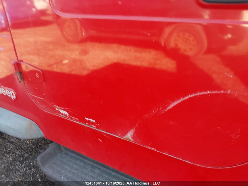 1997 Jeep Wrangler / Tj Sport VIN: 1J4FY19S4VP542143 Lot: 12431041