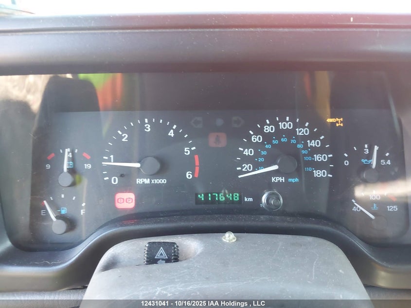 1997 Jeep Wrangler / Tj Sport VIN: 1J4FY19S4VP542143 Lot: 12431041