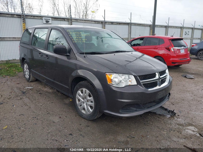 2C4RDGBG1KR592516 2019 Dodge Grand Caravan auction photo 1