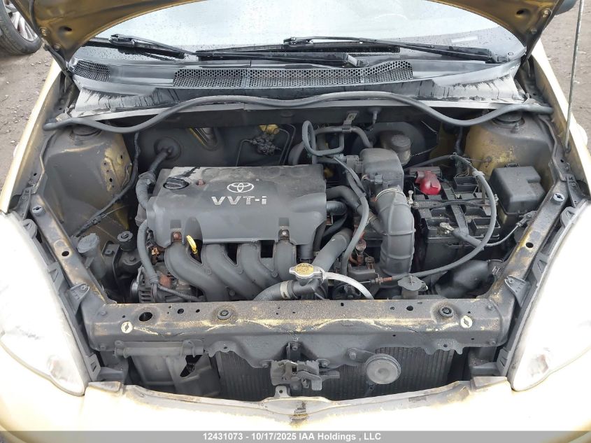 2005 Toyota Echo Le VIN: JTDKT123X50074921 Lot: 12431073