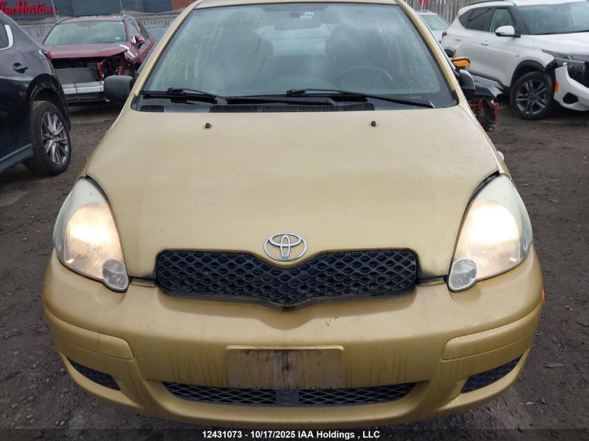 2005 Toyota Echo Le VIN: JTDKT123X50074921 Lot: 12431073