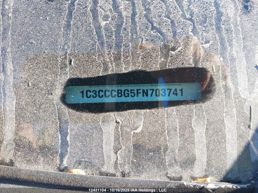 2015 Chrysler 200 VIN: 1C3CCCBG5FN703741 Lot: 12431104
