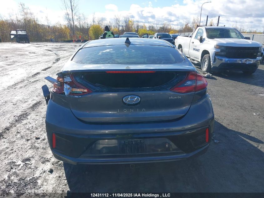 2018 Hyundai Ioniq Plug-In Hybrid Se VIN: KMHC65LD9JU070190 Lot: 12431112