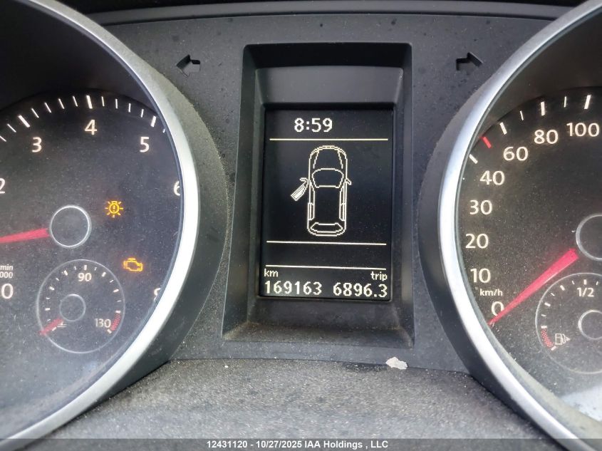 2012 Volkswagen Golf VIN: WVWAA7AJ5CW096848 Lot: 12431120