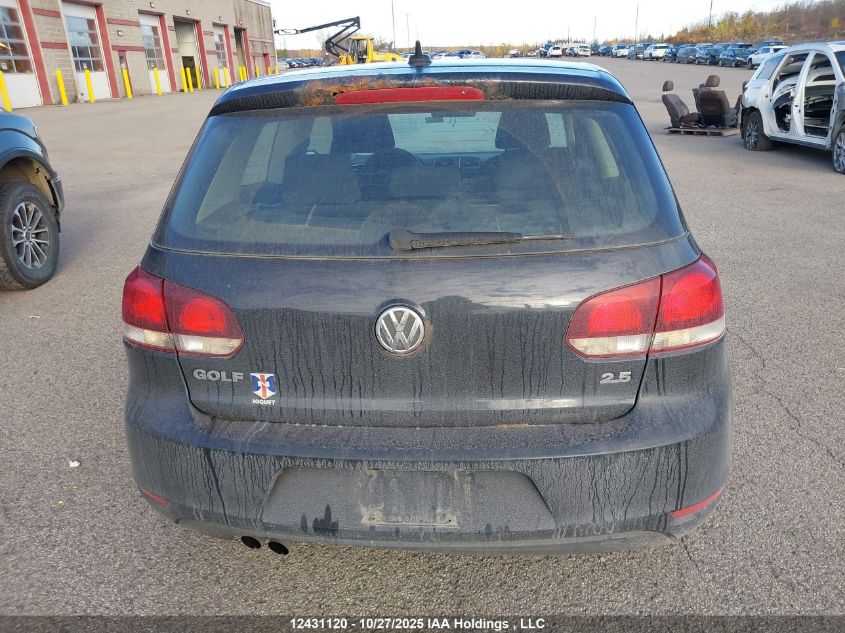 2012 Volkswagen Golf VIN: WVWAA7AJ5CW096848 Lot: 12431120